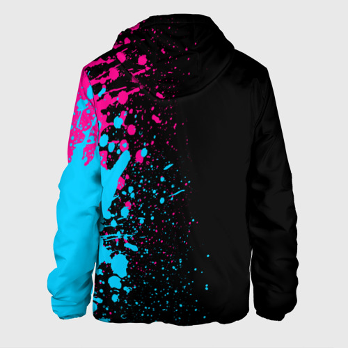Мужская куртка 3D Arsenal - neon gradient по-вертикали, цвет 3D печать - фото 2