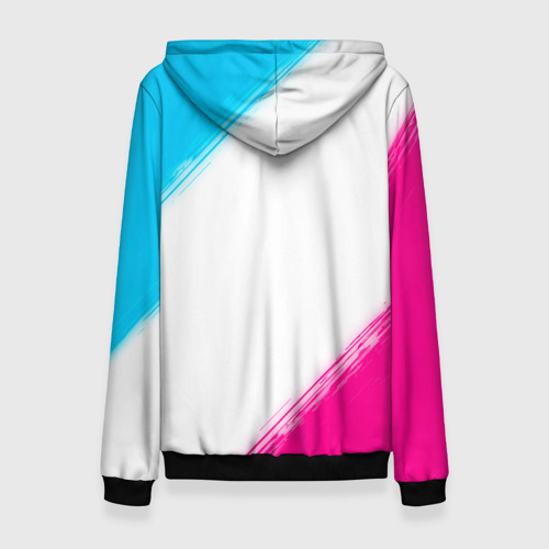 Женская толстовка 3D Bayern neon gradient style, цвет 3D печать - фото 2