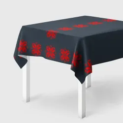 Скатерть 3D Этно - темный