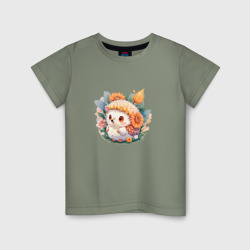 Милый ёжик – Детская футболка хлопок с принтом купить со скидкой в -20%