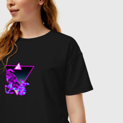 Женская футболка хлопок Oversize Козерог гороскоп - фото 2