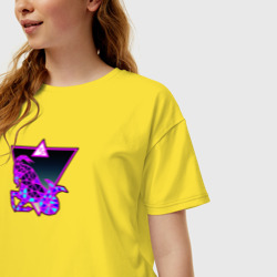 Женская футболка хлопок Oversize Козерог гороскоп - фото 2