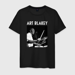 Jazz legend Art Blakey – Мужская футболка хлопок с принтом купить со скидкой в -20%