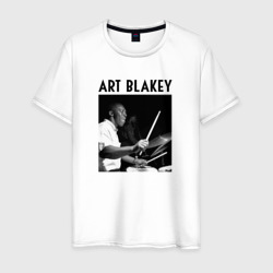 Jazz drummer Art Blakey – Футболка из хлопка с принтом купить со скидкой в -20%