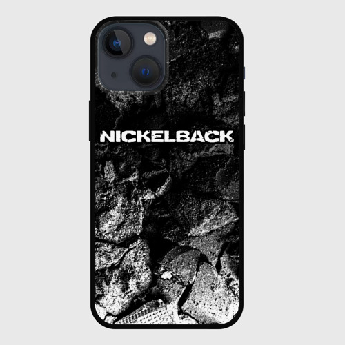 Чехол для iPhone 13 mini Nickelback black graphite