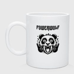 Powerwolf - rock panda – Кружка керамическая с принтом купить