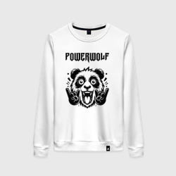 Женский свитшот хлопок Powerwolf - rock panda
