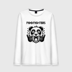 Мужской лонгслив хлопок Foo Fighters - rock panda