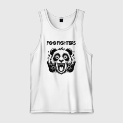 Мужская майка хлопок Foo Fighters - rock panda