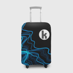 Чехол для чемодана 3D The Killers sound wave