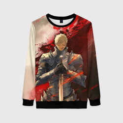 Женский свитшот 3D Подземелье вкусностей - Лайос рыцарь