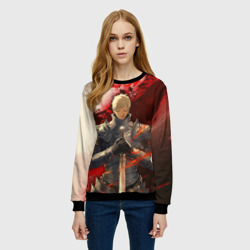 Женский свитшот 3D Подземелье вкусностей - Лайос рыцарь - фото 2