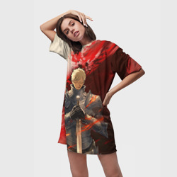 Платье-футболка 3D Подземелье вкусностей - Лайос рыцарь - фото 2