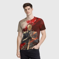 Мужская футболка 3D Подземелье вкусностей - Лайос рыцарь - фото 2