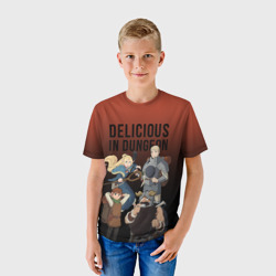 Детская футболка 3D Delicious in Dungeon - фото 2