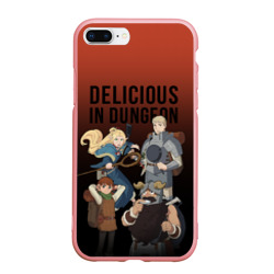 Чехол для iPhone 7Plus/8 Plus матовый Delicious in Dungeon