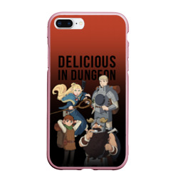 Чехол для iPhone 7Plus/8 Plus матовый Delicious in Dungeon