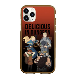 Чехол для iPhone 11 Pro Max матовый Delicious in Dungeon
