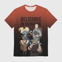 Мужская футболка 3D Delicious in Dungeon