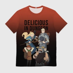 Мужская футболка 3D Delicious in Dungeon