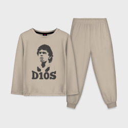 Детская пижама с лонгсливом хлопок Maradona dios