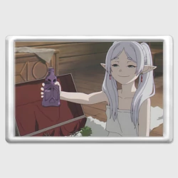 Магнит 45*70 Sousou no Frieren Фрирен ехидная улыбка