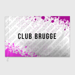 Флаг 3D Club Brugge pro football по-горизонтали