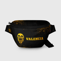 Поясная сумка 3D Valencia - gold gradient по-горизонтали