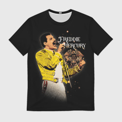 Мужская футболка 3D Меркьюри Фредди