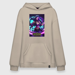 Худи SuperOversize хлопок League  Of Legends   Akali Kda 