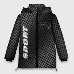 Женская зимняя куртка Oversize Jaguar sport carbon