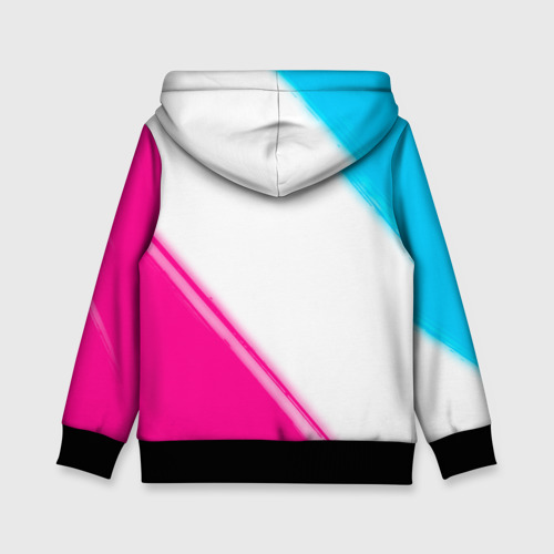 Детская толстовка 3D Juventus neon gradient style вертикально, цвет черный - фото 2