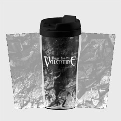 Термокружка-непроливайка Bullet For My Valentine black graphite - фото 2