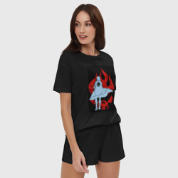 Женская пижама с шортиками хлопок Гуррен-Лаганн Камина братан - фото 2