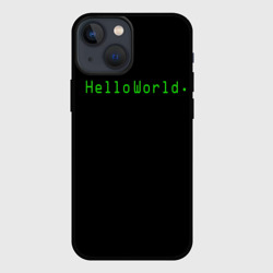 Чехол для iPhone 13 mini Hello world