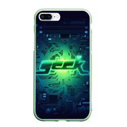 Чехол для iPhone 7Plus/8 Plus матовый Geek PC mainboard   