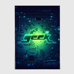 Постер Geek PC mainboard   