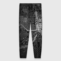 Женские брюки 3D Микросхема плата