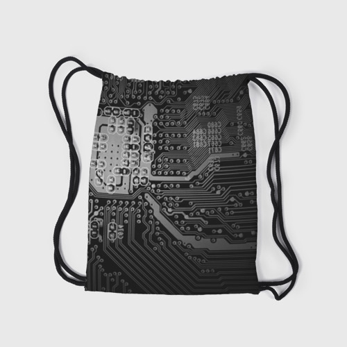 Рюкзак-мешок 3D Микросхема плата - фото 7