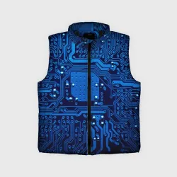 Детский жилет утепленный 3D Текстолит  