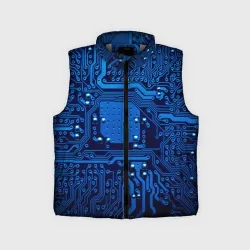 Детский жилет утепленный 3D Текстолит  
