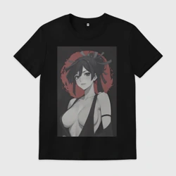 Мужская футболка хлопок Адский рай - секси Юдзуриха