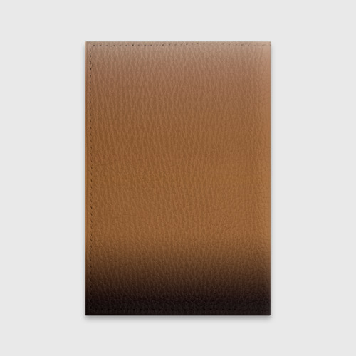 Обложка для паспорта матовая кожа Квокка радуется, цвет черный - фото 2