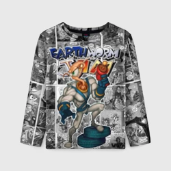 Детский лонгслив 3D Jim comix