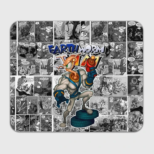 Прямоугольный коврик для мышки Jim comix