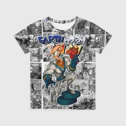 Детская футболка 3D Jim comix