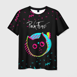 Pink Floyd - rock star cat – Мужская футболка 3D с принтом купить со скидкой в -26%