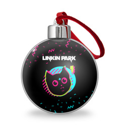 Ёлочный шар Linkin Park - rock star cat