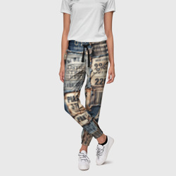 Женские брюки 3D Пэчворк джинсы из Парижа - фото 2
