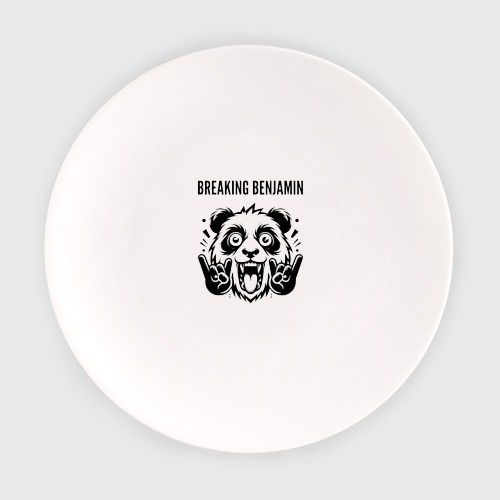 Тарелка Breaking Benjamin - rock panda